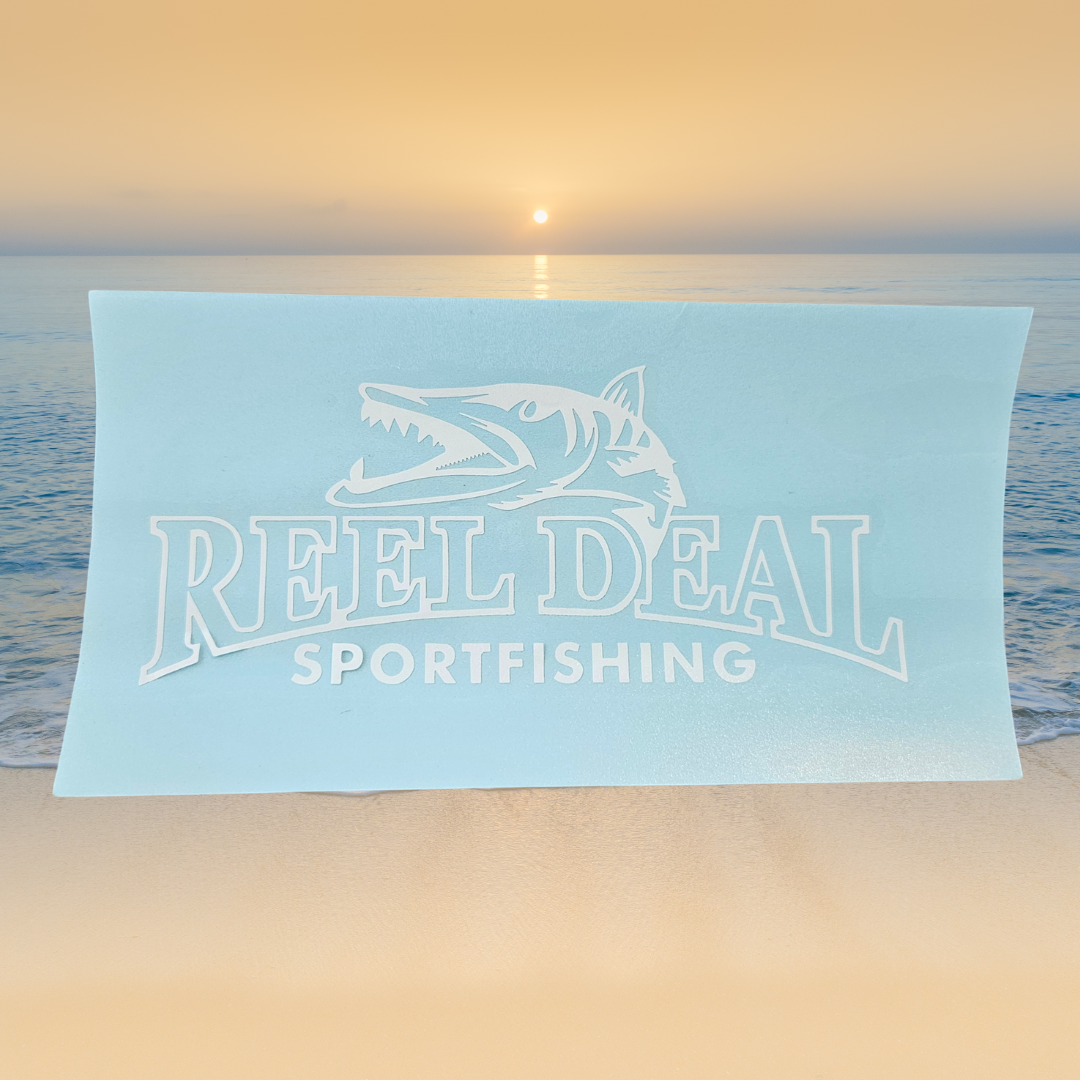 Reel Deal Window Decal