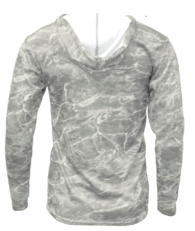 Reel Deal Hooded Performance Dryfit Shirt Bonefish Camo