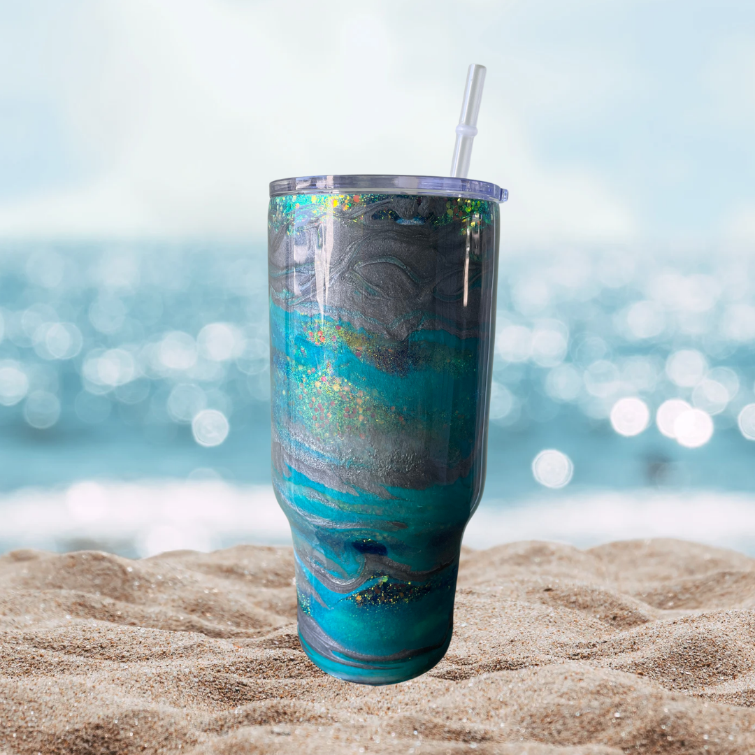 40oz Tumbler w Straw Lid
