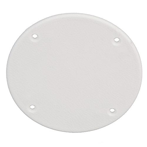 Seachoice Polypropylene Cover Plate Arctic White OD: 5-5/8"