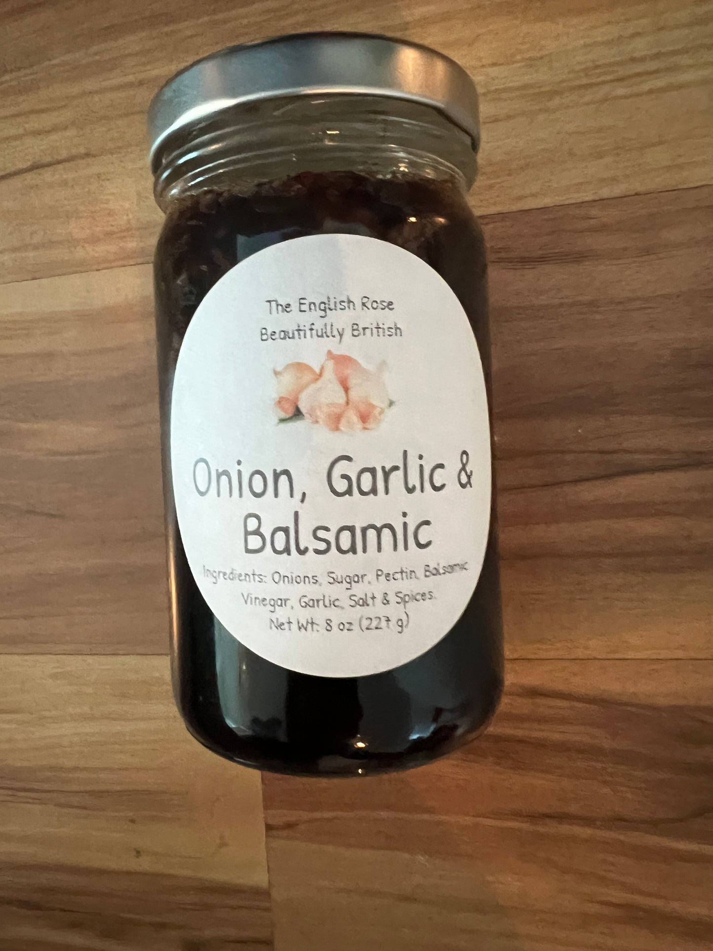 Onion Garlic & Balsamic Jam - 8oz Jar
