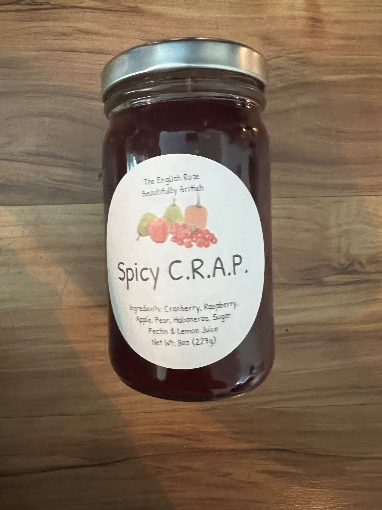 Spicy C.R.A.P Jam - 8oz Jar