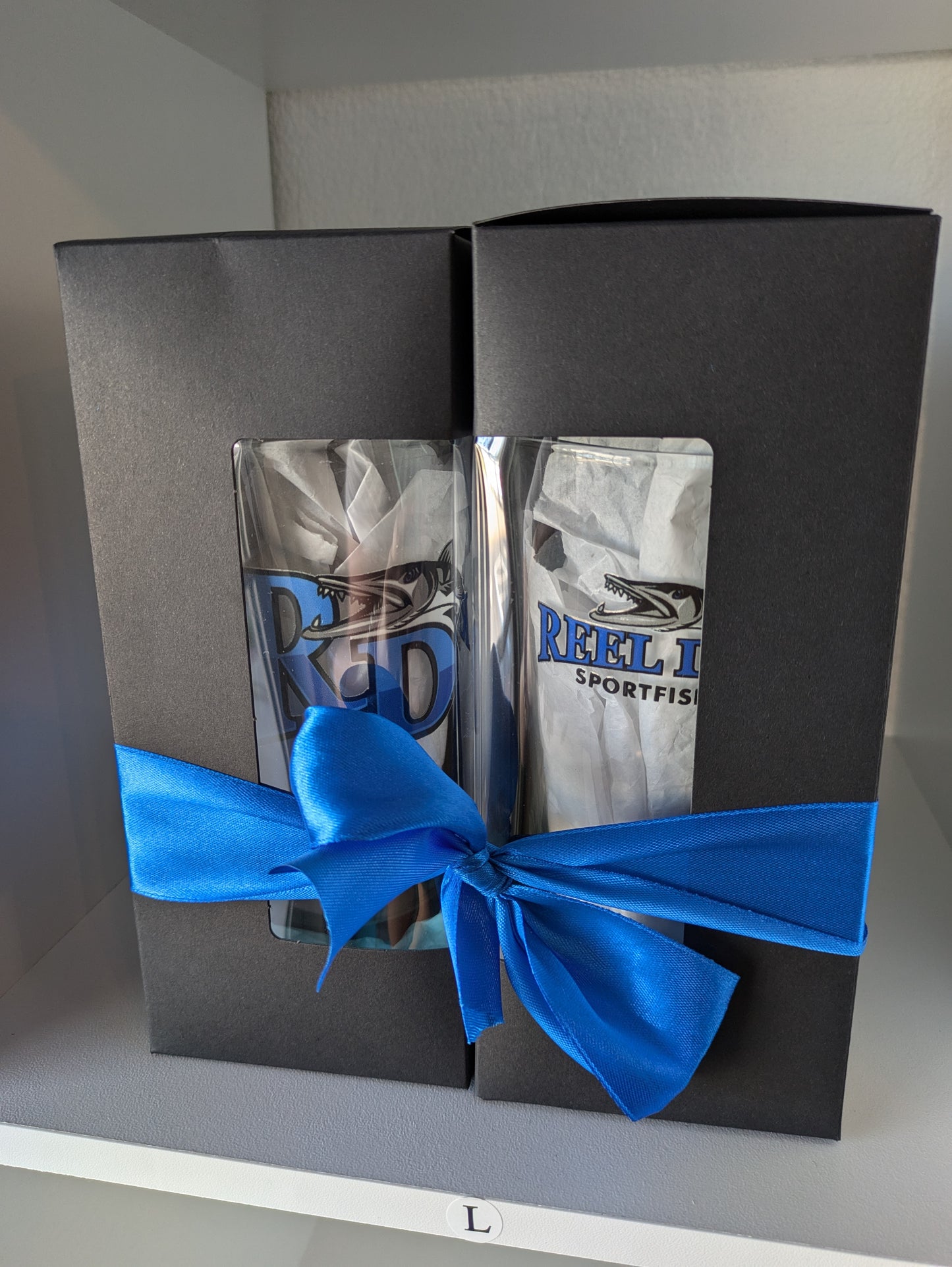 Reel Deal Pint Glass Gift Set