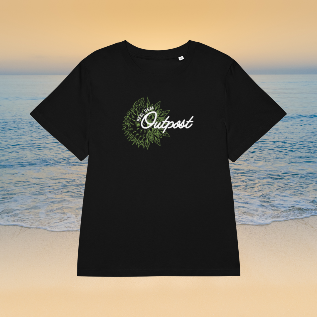 Ladies BlowFish Reel Deal Outpost Black Tee