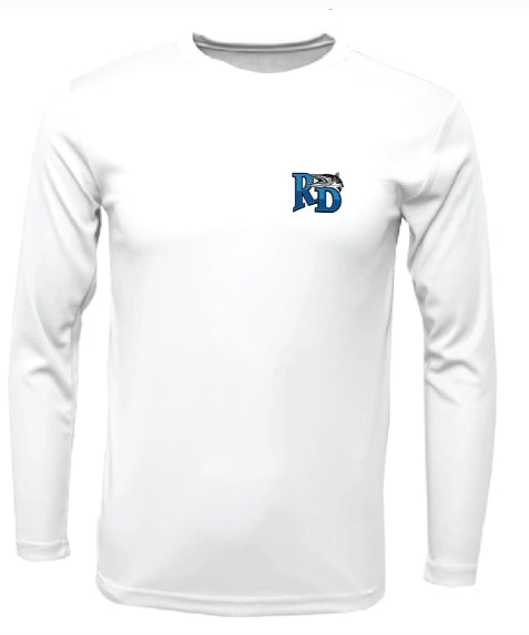 Reel Deal White Dryfit (Back Logo)