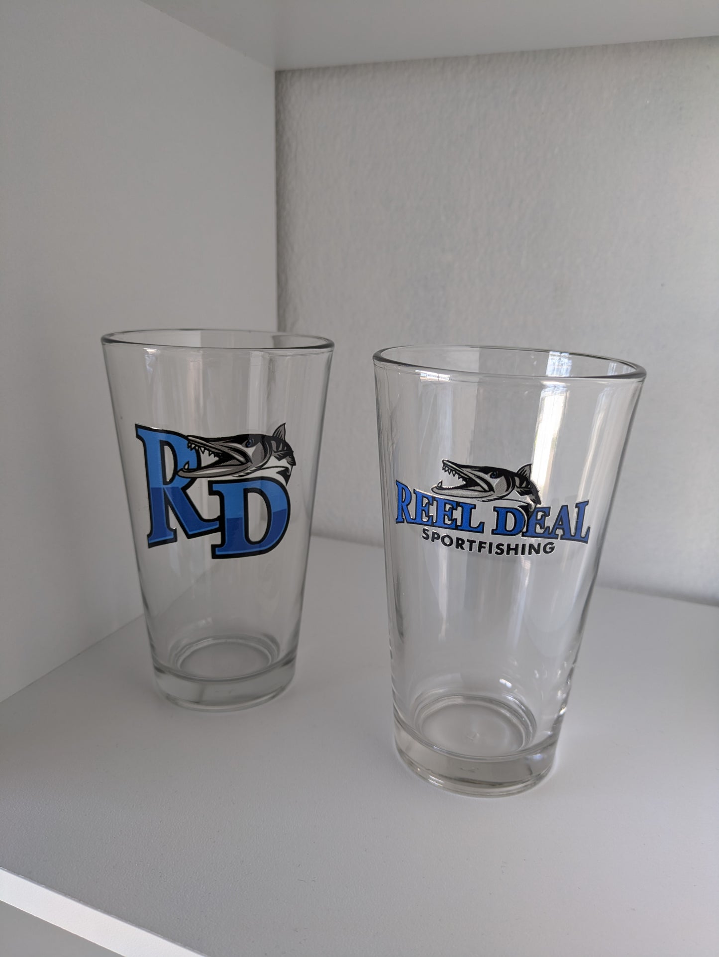 Reel Deal Pint Glass Gift Set