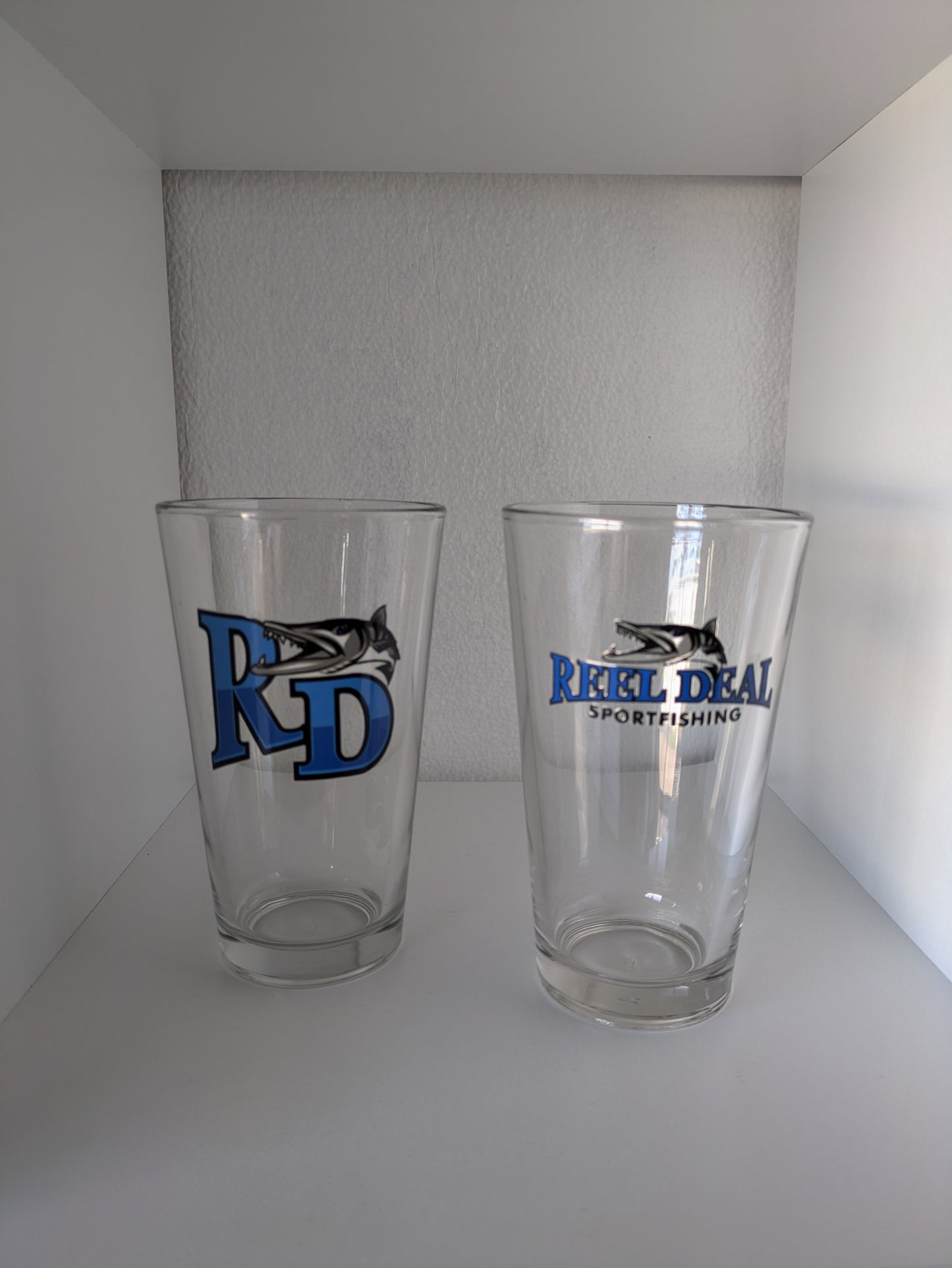 Reel Deal Pint Glass Gift Set