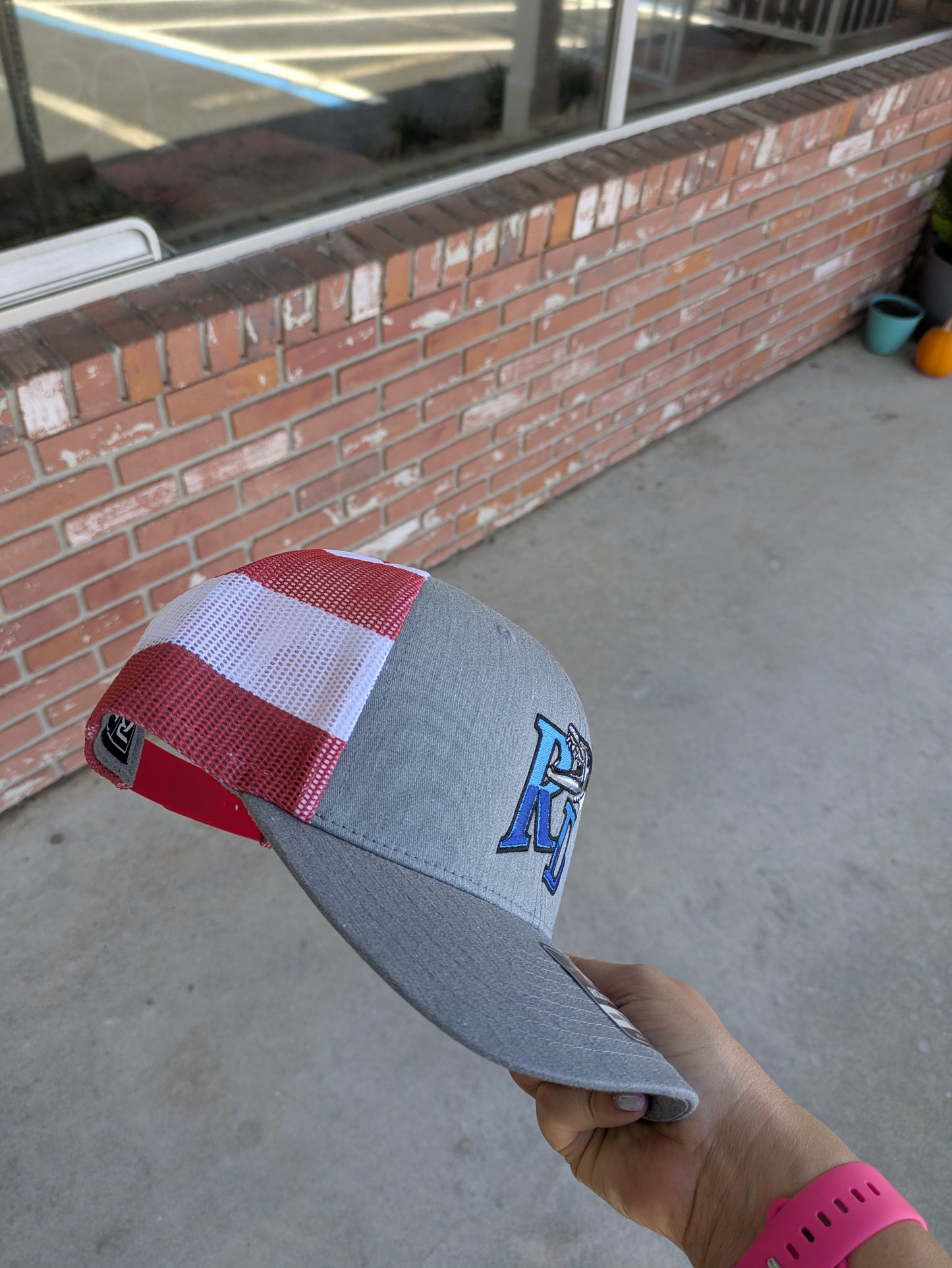 Reel Deal American Flag Trucker Hat