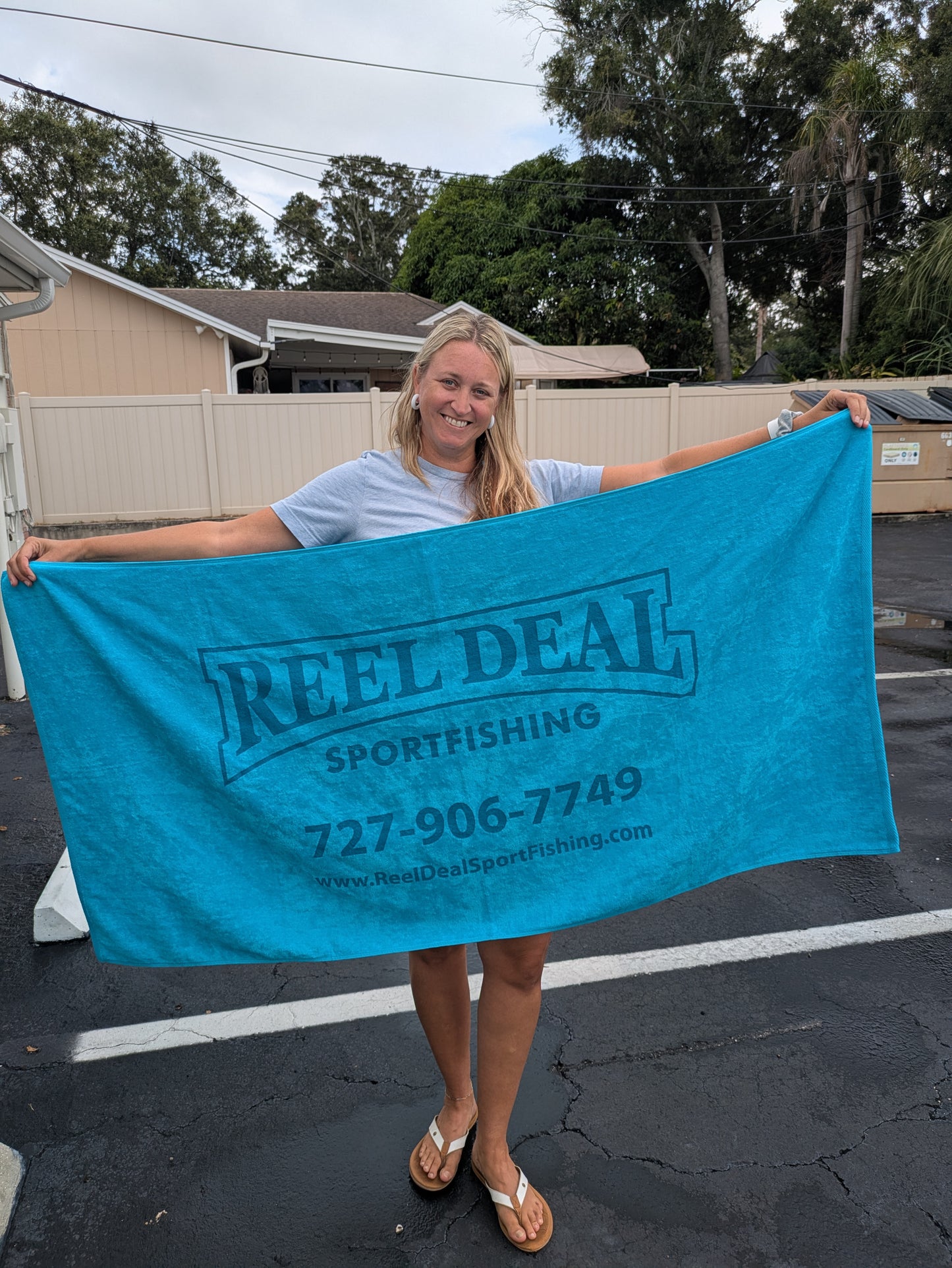 Reel Deal Beach Towel