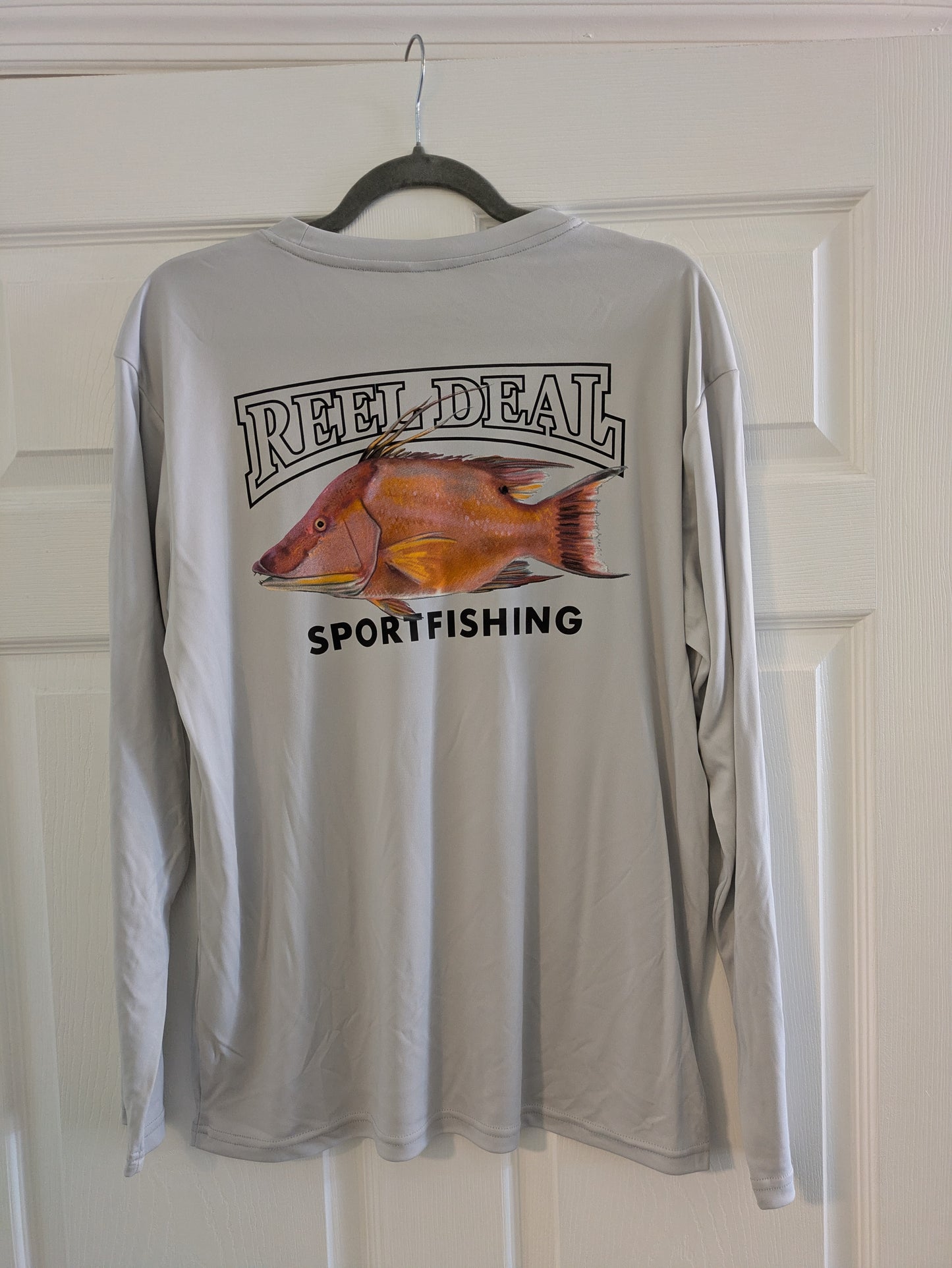 Reel Deel Hogfish Dry Fit Long Sleeve Performance Shirt