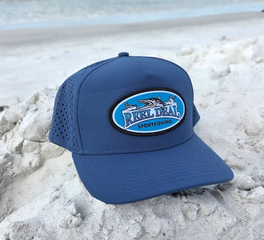 Reel Deal Performance Patch Hat (Navy)