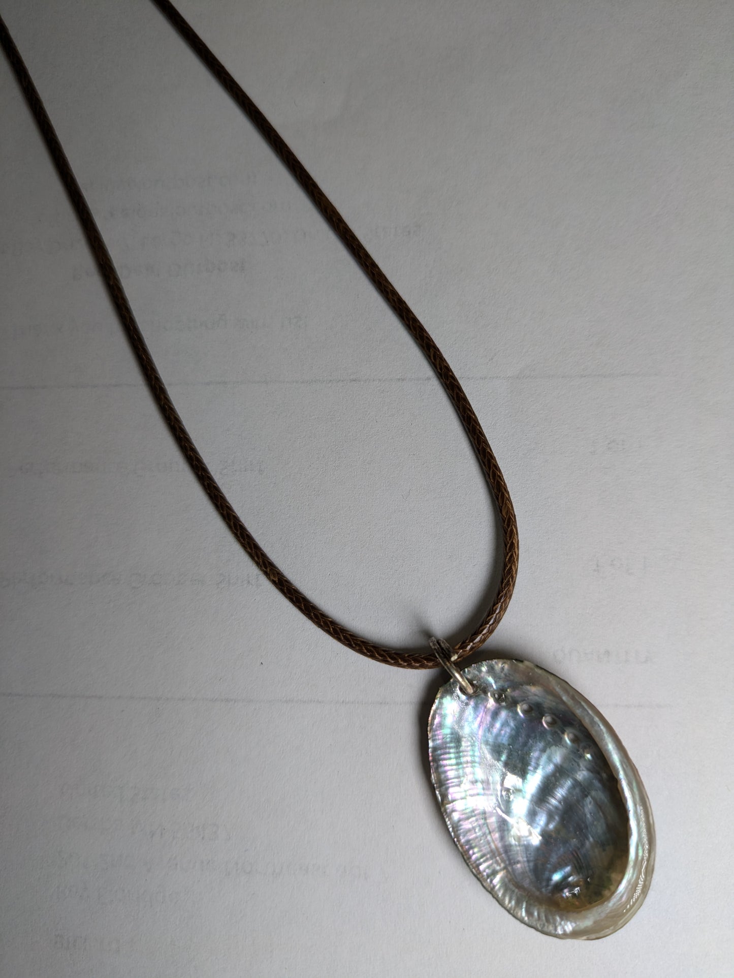 Abalone Shell Necklace