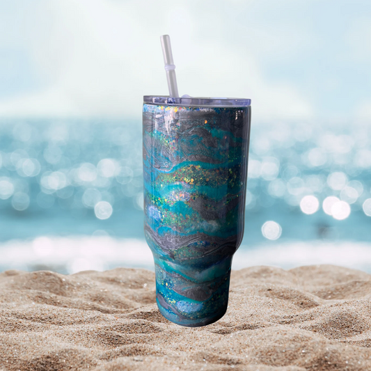 40oz Tumbler w Straw Lid
