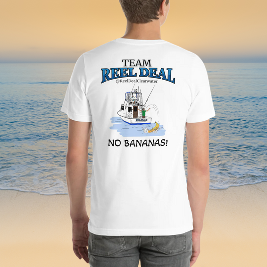 Team Reel Deal No Bananas! Tee