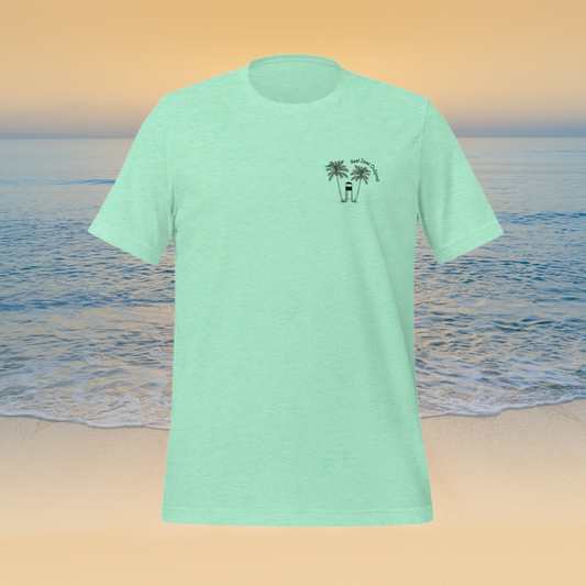 Reel Deal Outpost Palm Tree Tee (Green or White)