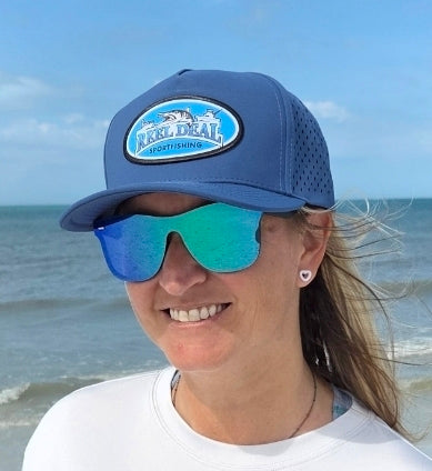 Reel Deal Performance Patch Hat (Navy)