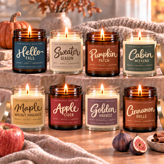 Reel Deal Fall Candles