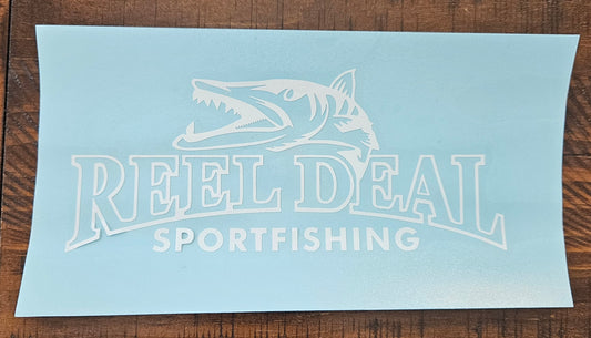 Reel Deal Window Decal