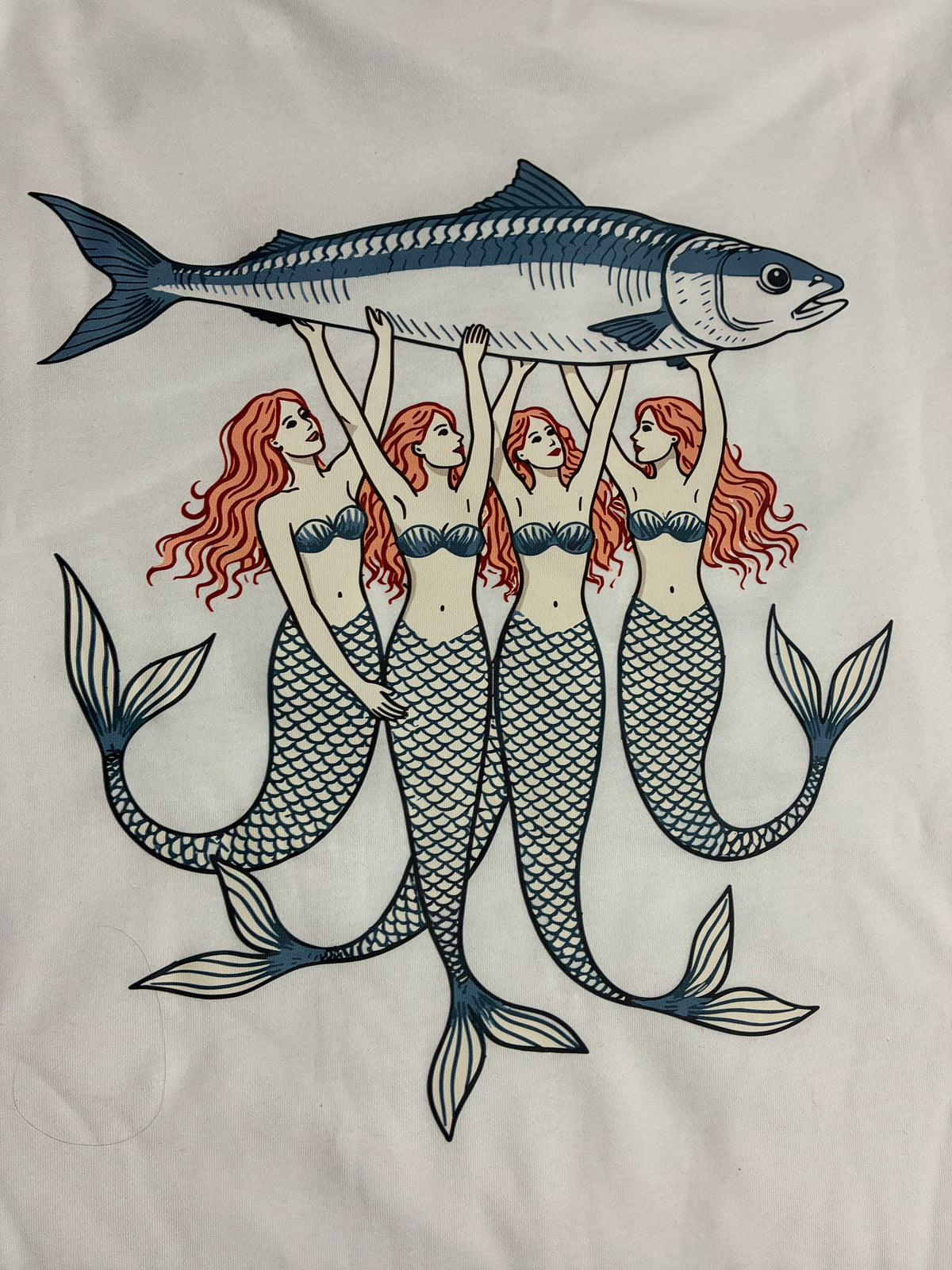 Mermaid Graphic Trendy Women's T-Shirt