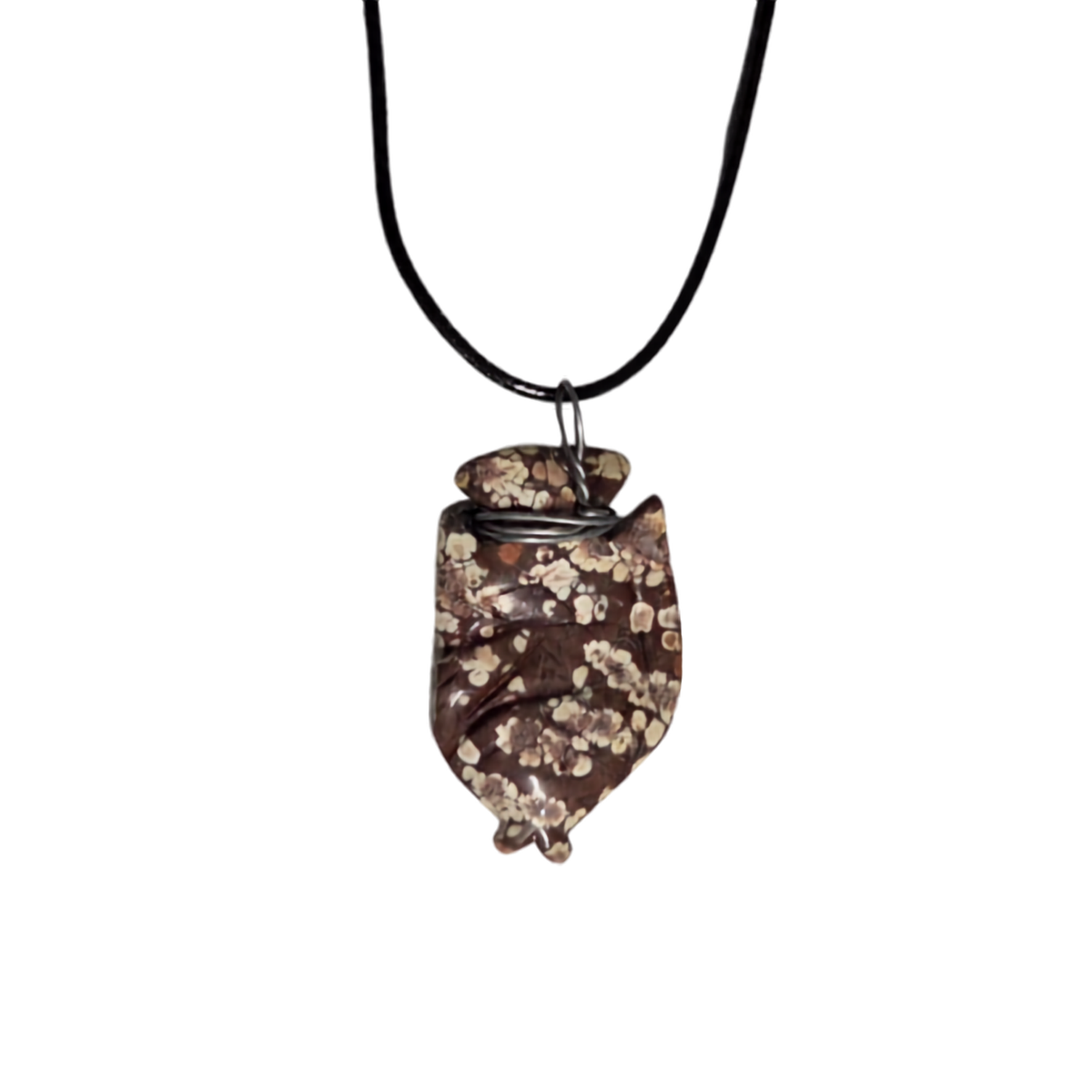 Jasper Fish Choker Style Necklace