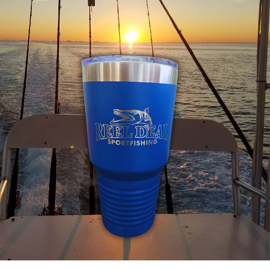 Reel Deal Engraved Tumbler