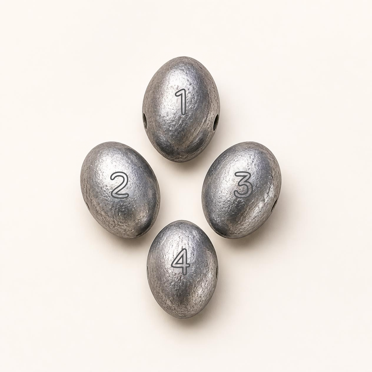 Lead Slip Sinkers 1lb bag