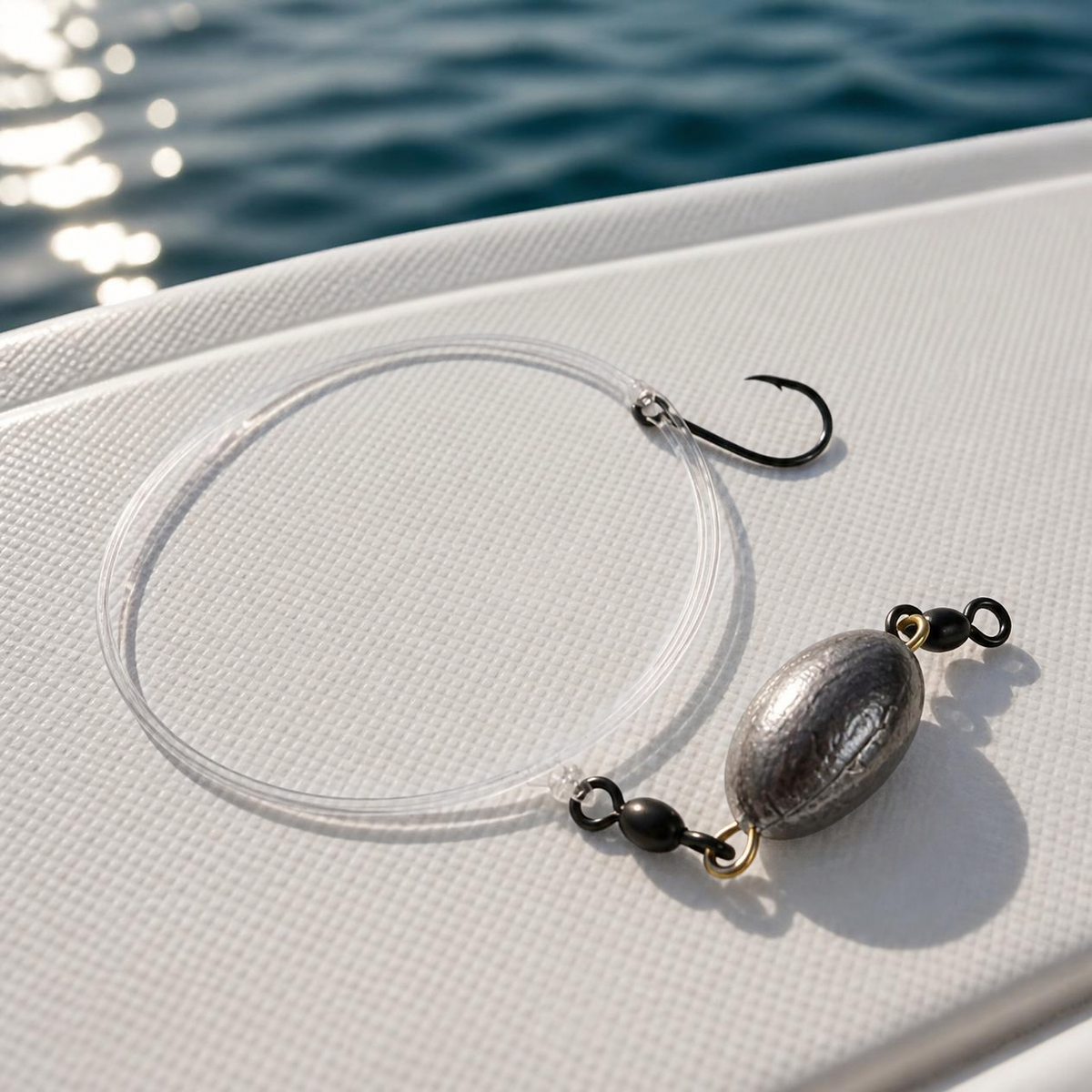 Fish Finder Rig with Swivel Sinker