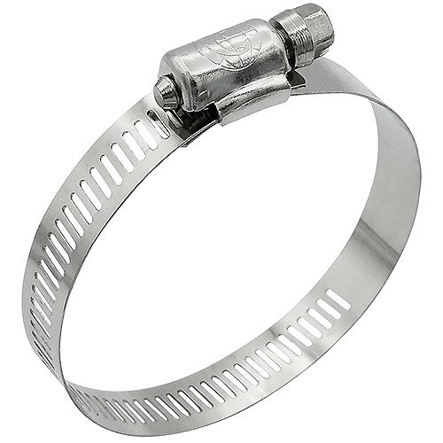 #64 Stainless-Steel Marine Hose Clamps, 9/16" Band