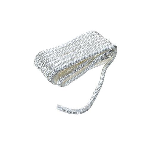 3/8"X20' White Braid Dock Line