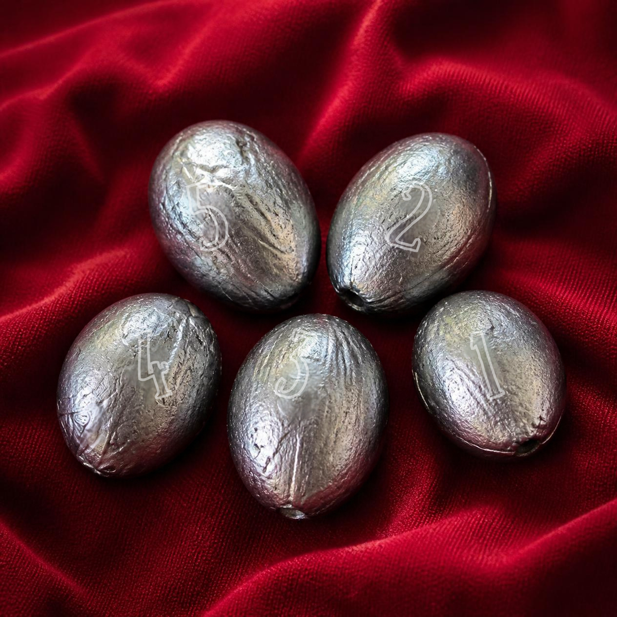 Lead Slip Sinkers 1lb bag