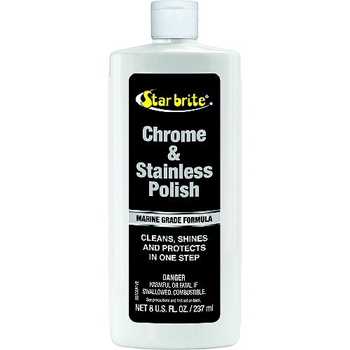 Starbrite Chrome & Stainless Steel Polish, 8 oz.