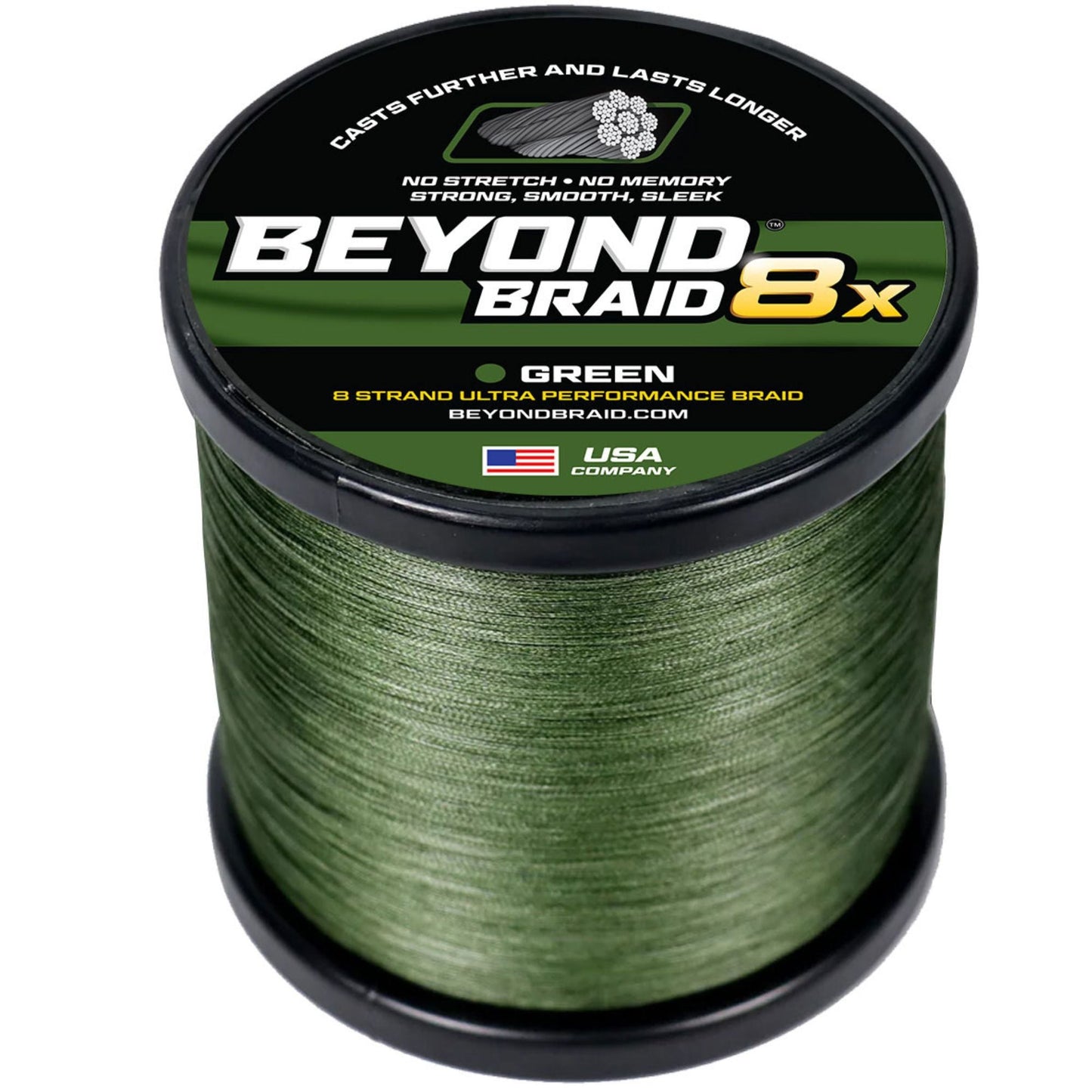 8 Strand Braided Fishing Line Series - Super Sleek & Smooth Braided Fishing Line - High Performance Fishing Line For Saltwater & Freshwater