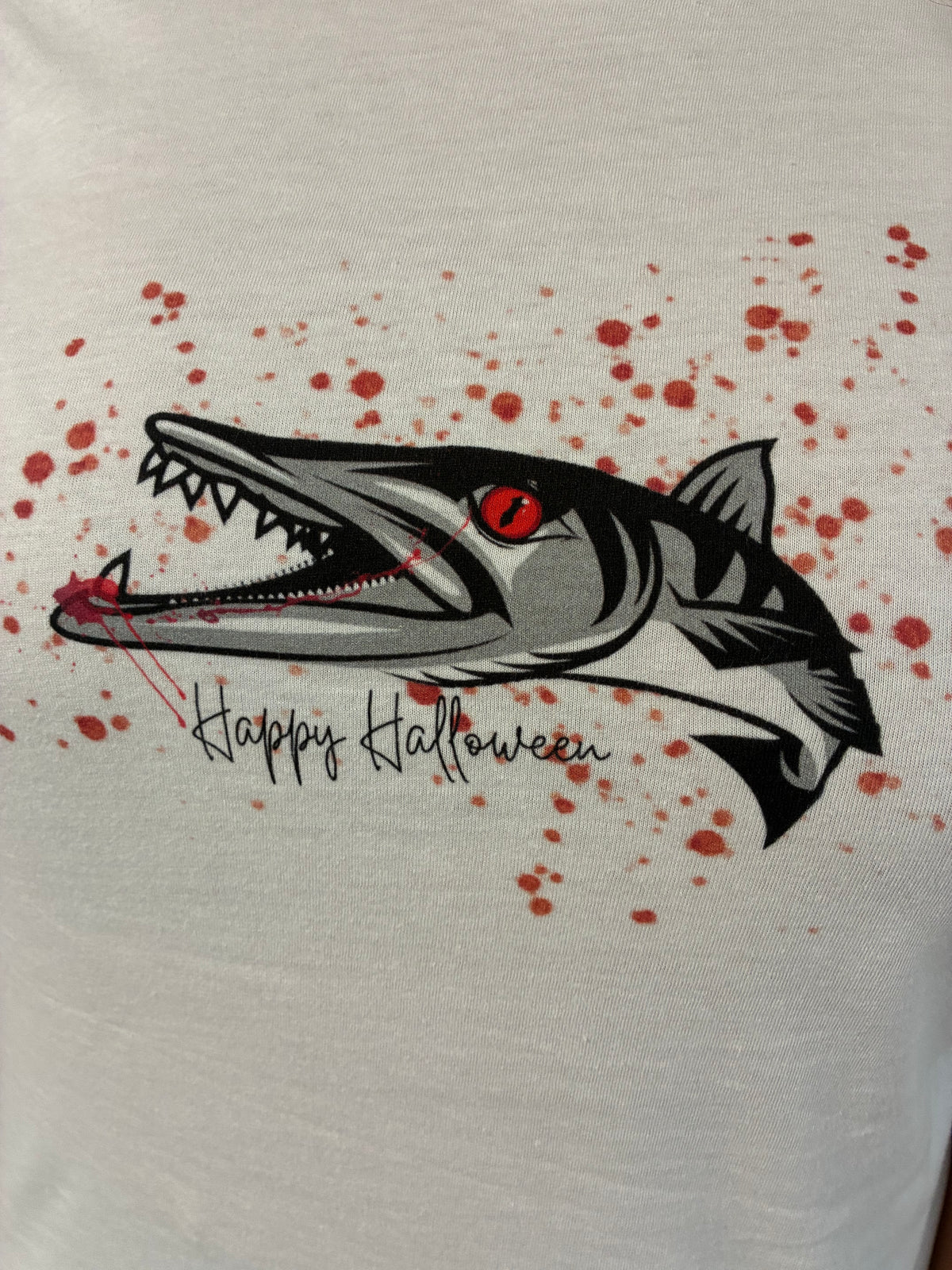 Bloody Barracuda Reel Deal Halloween Unisex t-shirt