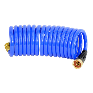 15' Blue Coil Hose