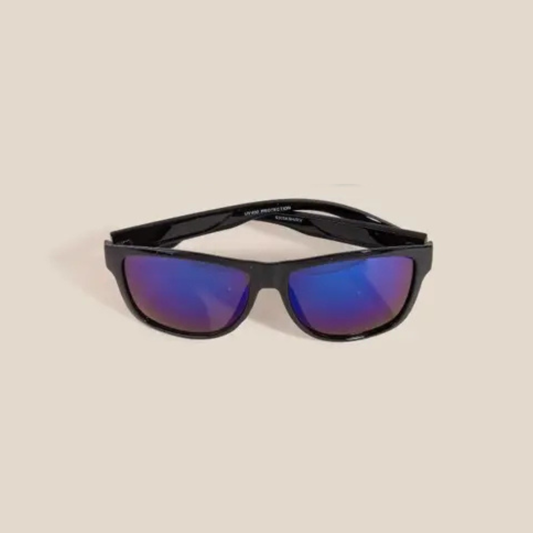 Large Polarized Square Lens Sunglasses Set