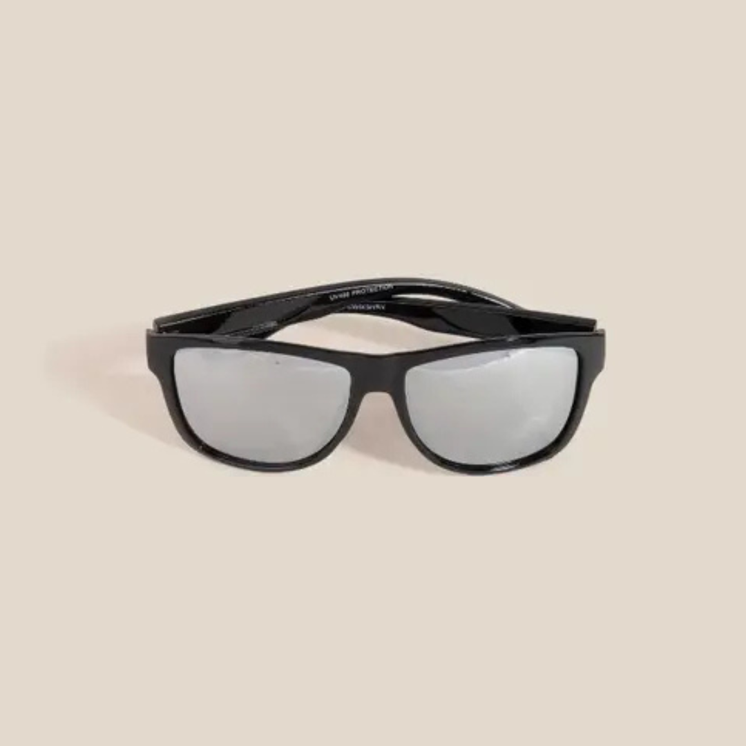 Large Polarized Square Lens Sunglasses Set