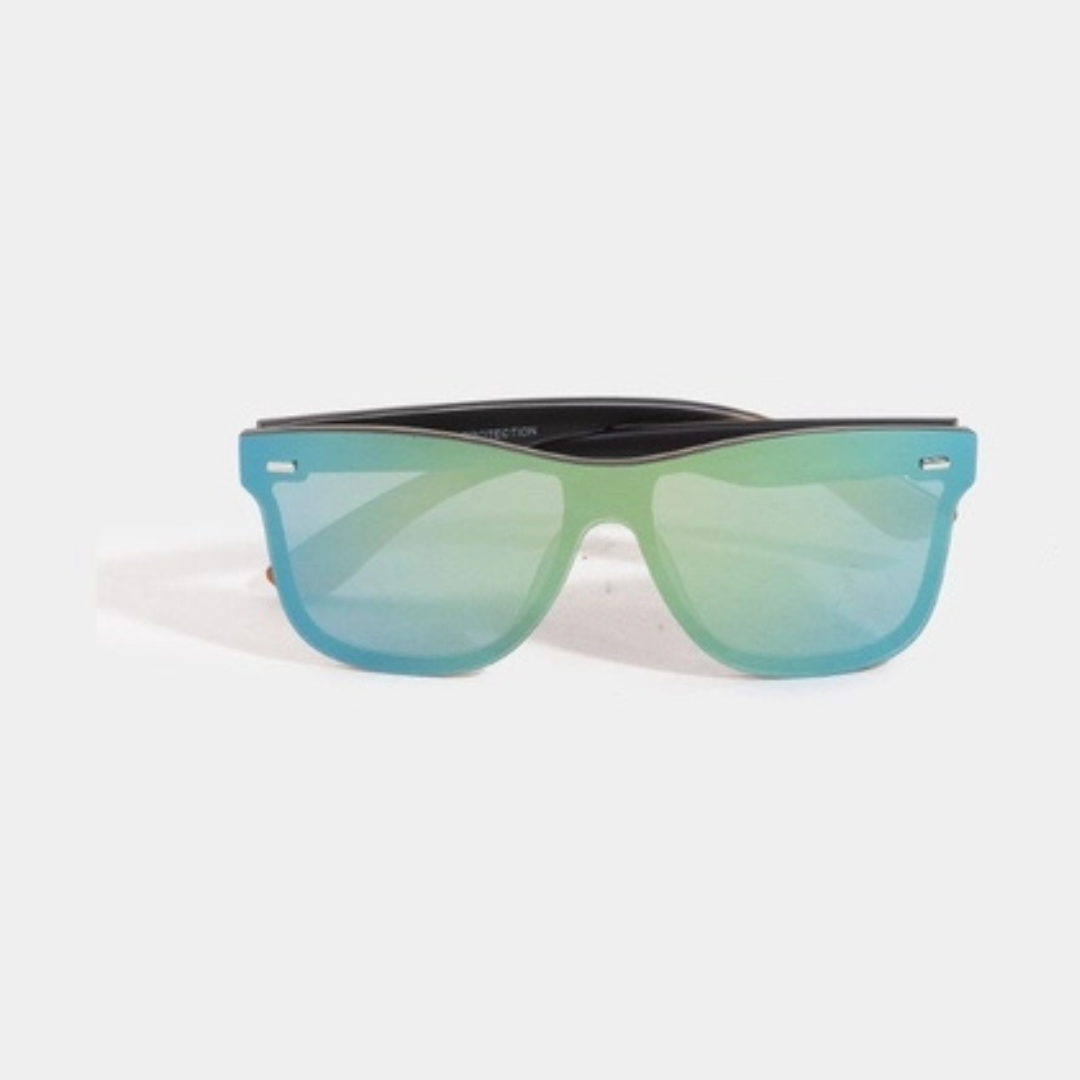 KUSH - Single Lens Flat Front Mirror Sunglasses