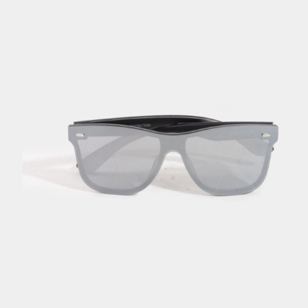 KUSH - Single Lens Flat Front Mirror Sunglasses