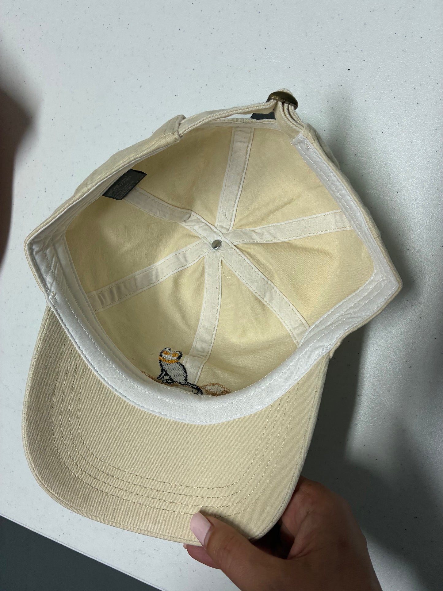 Halloween Black Cat Embroidery Cotton Baseball Cap