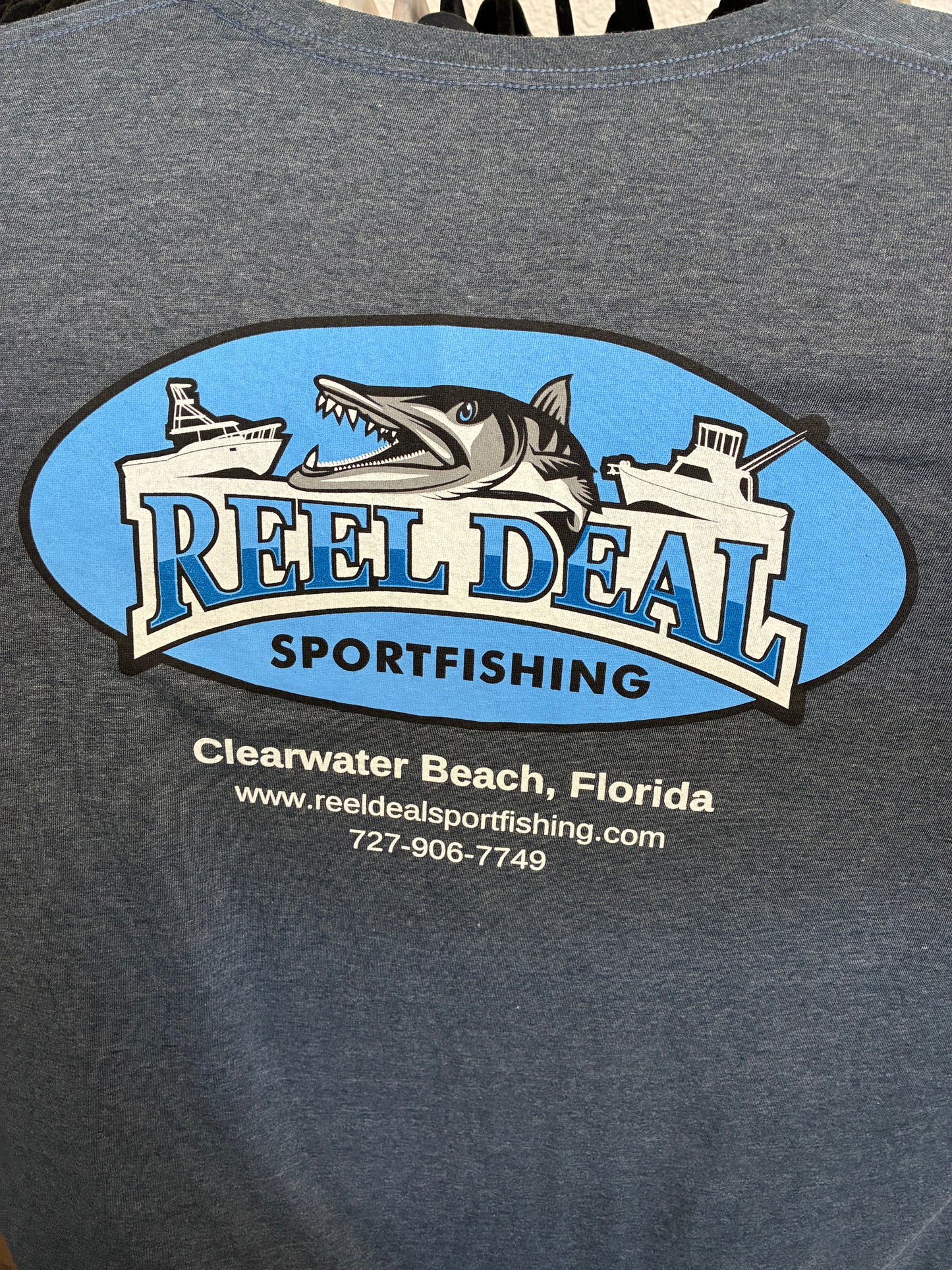 Reel Deal Dark Grey T Shirt