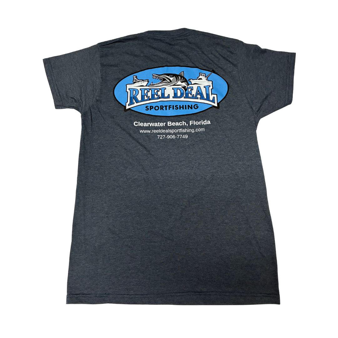 Reel Deal Dark Grey T Shirt