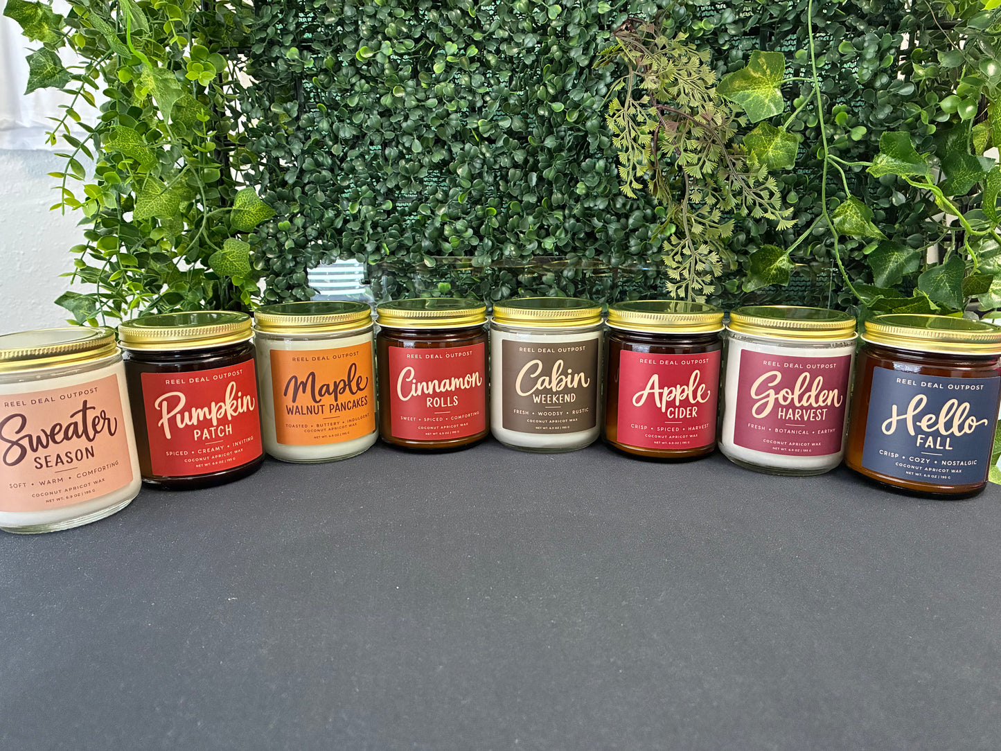 Reel Deal Fall Candles