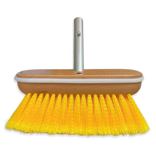 Soft Bristle Boat Brush Head - 9" Yellow