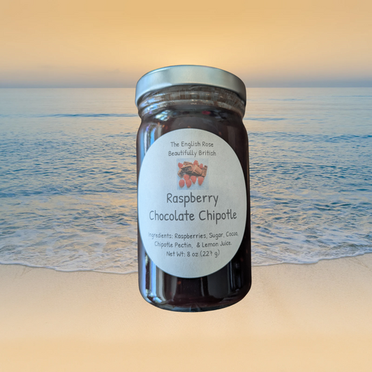 Raspberry Chocolate Chipotle Jam - 8oz Jar