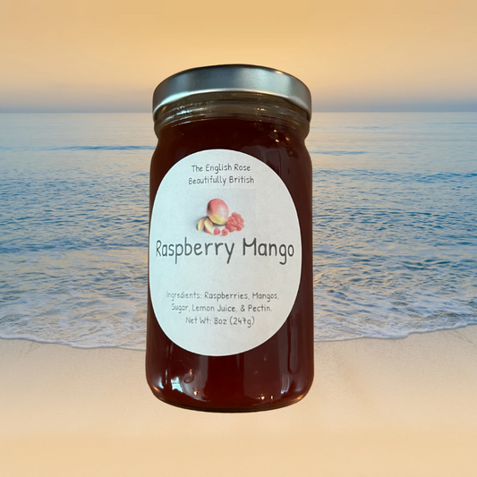 Raspberry Mango Jam - 8oz Jar