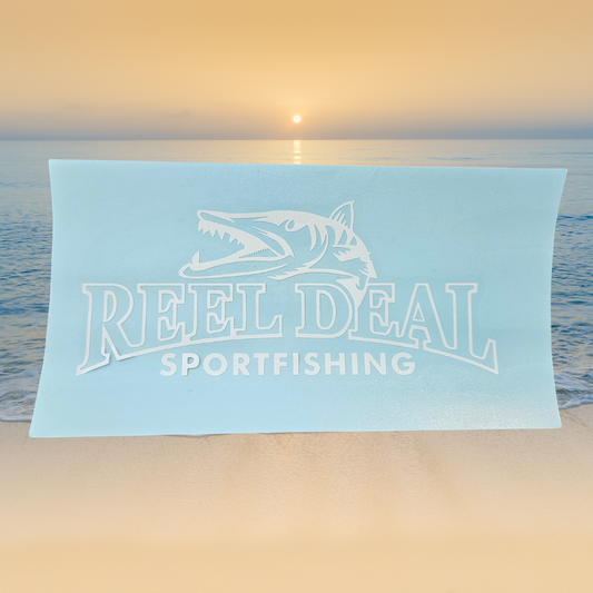 Reel Deal Window Decal