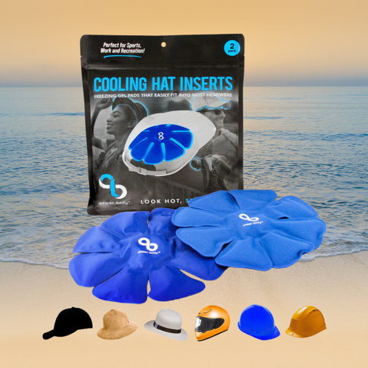 Chiller Body Cooling Hat Inserts - Two Per Pack