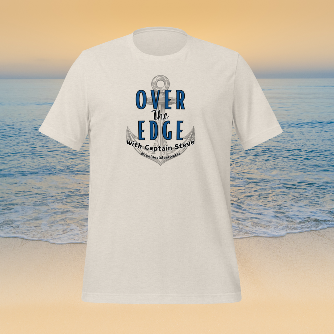 "Over The Edge with Captain Steve" Unisex T-shirt