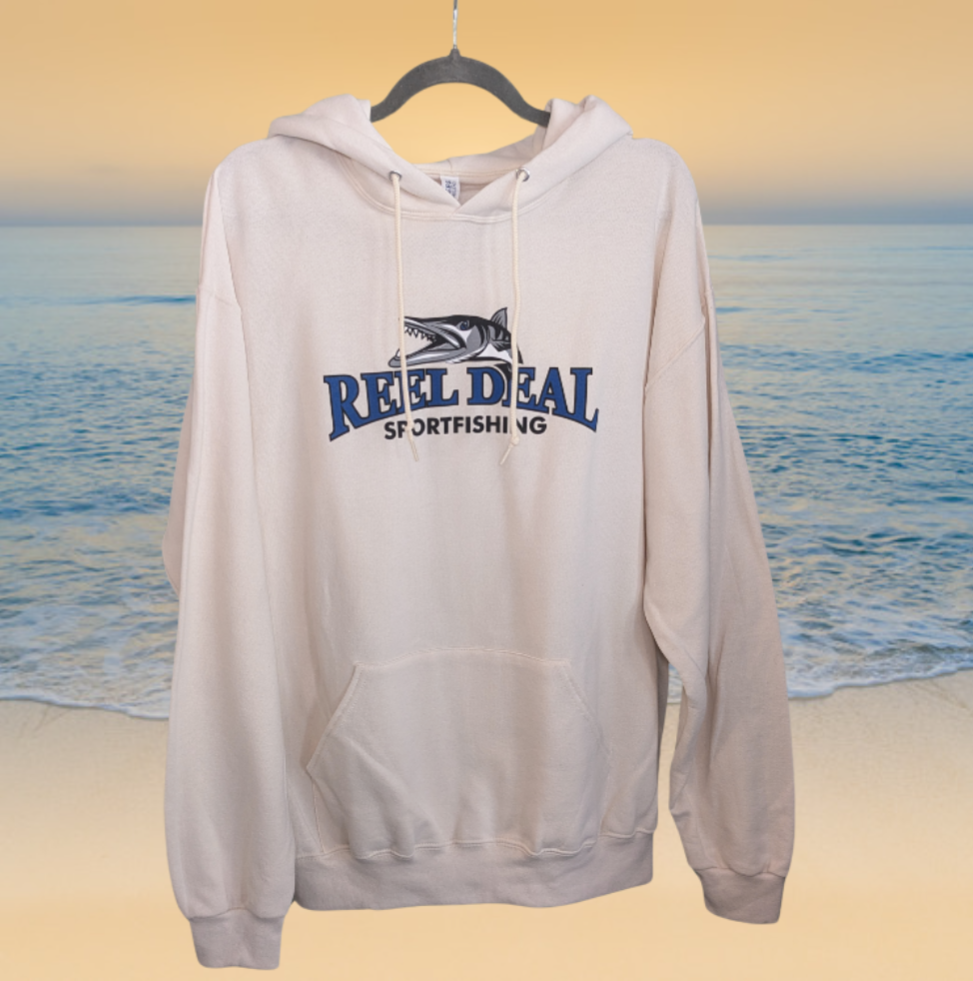 Reel Deal Sportfishing Pullover Hooded Sweatshirt