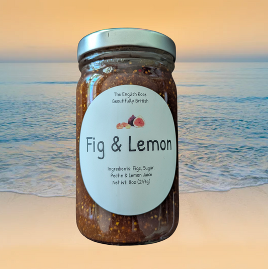 Fig & Lemon Jam - 8oz Jar